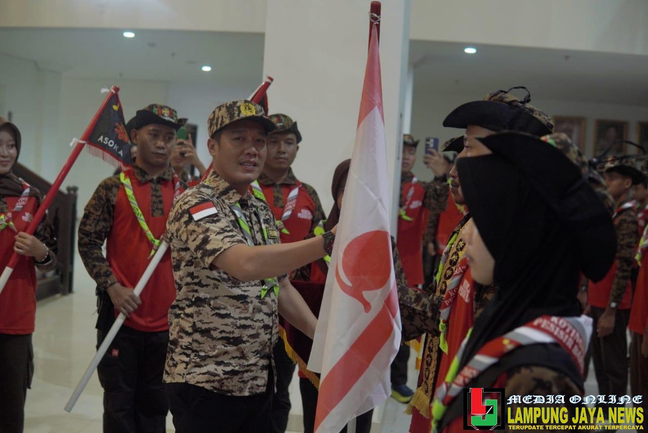 Bupati Dedi Irawan Melepas Para Peserta JAMDA Lampung Ke VII Tahun 2025