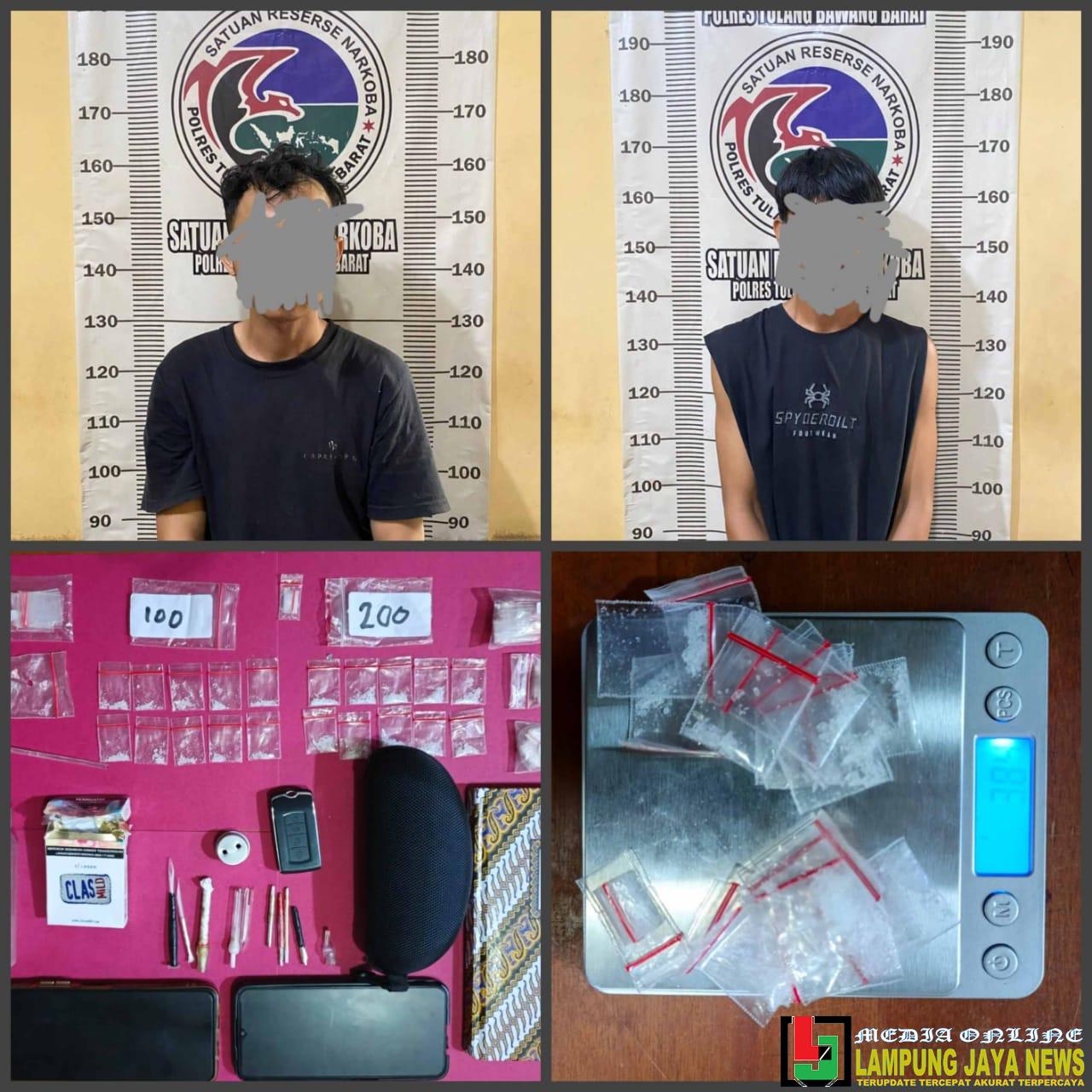 Satresnarkoba Polres Tulang Bawang Barat Amankan Dua Laki-Laki Diduga Pelaku Tindak Pidana Penyalahgunaan Narkoba Satresnarkoba Polres Tulang Bawang Barat Amankan Dua Laki-Laki Diduga Pelaku Tindak Pidana Penyalahgunaan Narkoba