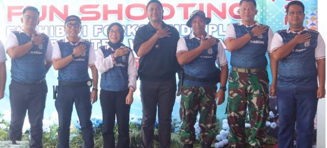 Perserat Silaturahmi dan Sinergitas, Bupati Ayu Asalasiyah Ikuti Fun Shooting Forkopimda Plus Way Kanan Cup 2025