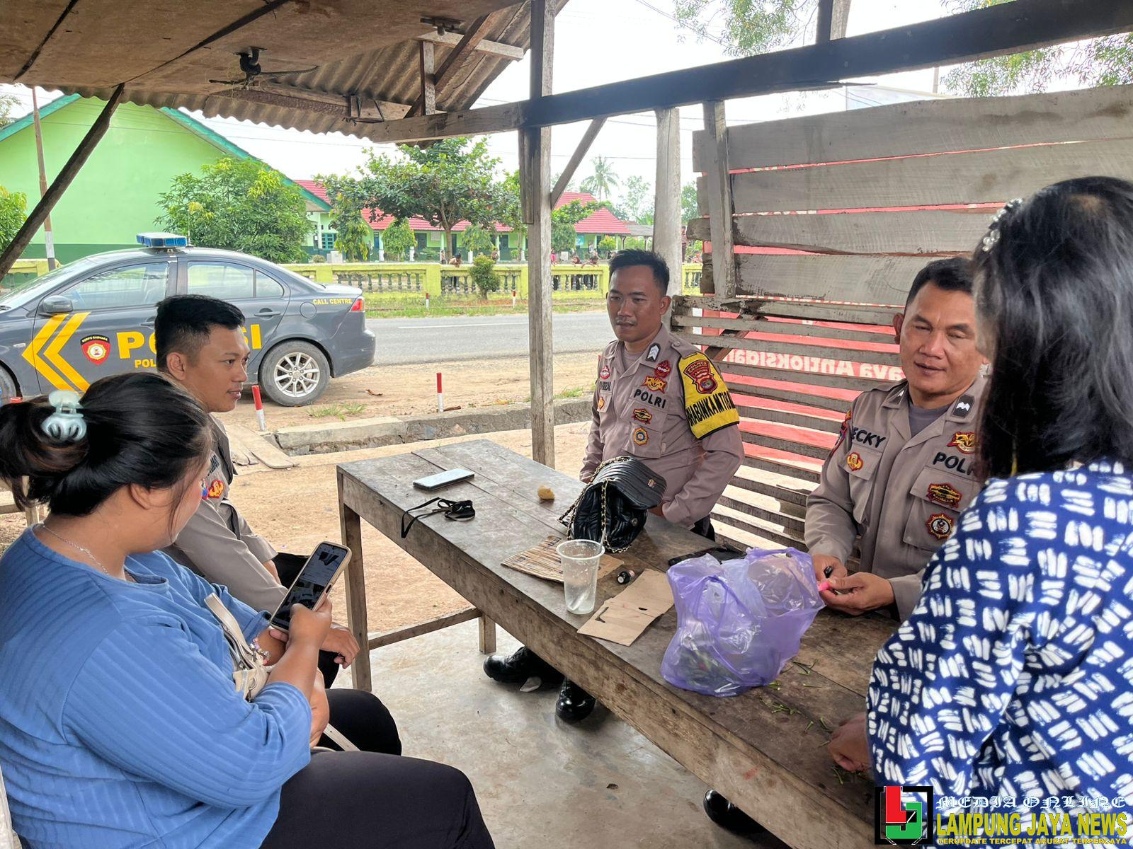 Polsek Tulang Bawang Tengah Intensifkan Patroli Siang Hari, Wujudkan Lingkungan yang Aman dan Kondusif