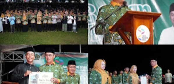 Bersama Wakil Bupati, Ir. Novriwan Jaya, S.P Hadiri Pengajian dan Doa Bersama Peringati Hari Santri Nasional 2025