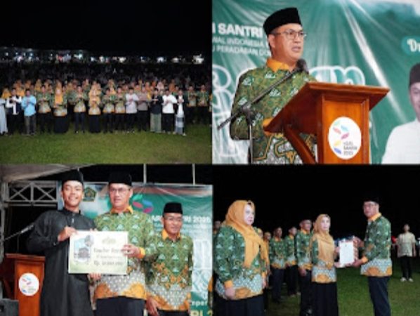 Bersama Wakil Bupati, Ir. Novriwan Jaya, S.P Hadiri Pengajian dan Doa Bersama Peringati Hari Santri Nasional 2025