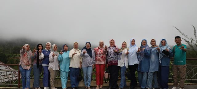 Bupati Lampung Barat Sambut Kedatangan Ketua TP PKK Provinsi Lampung