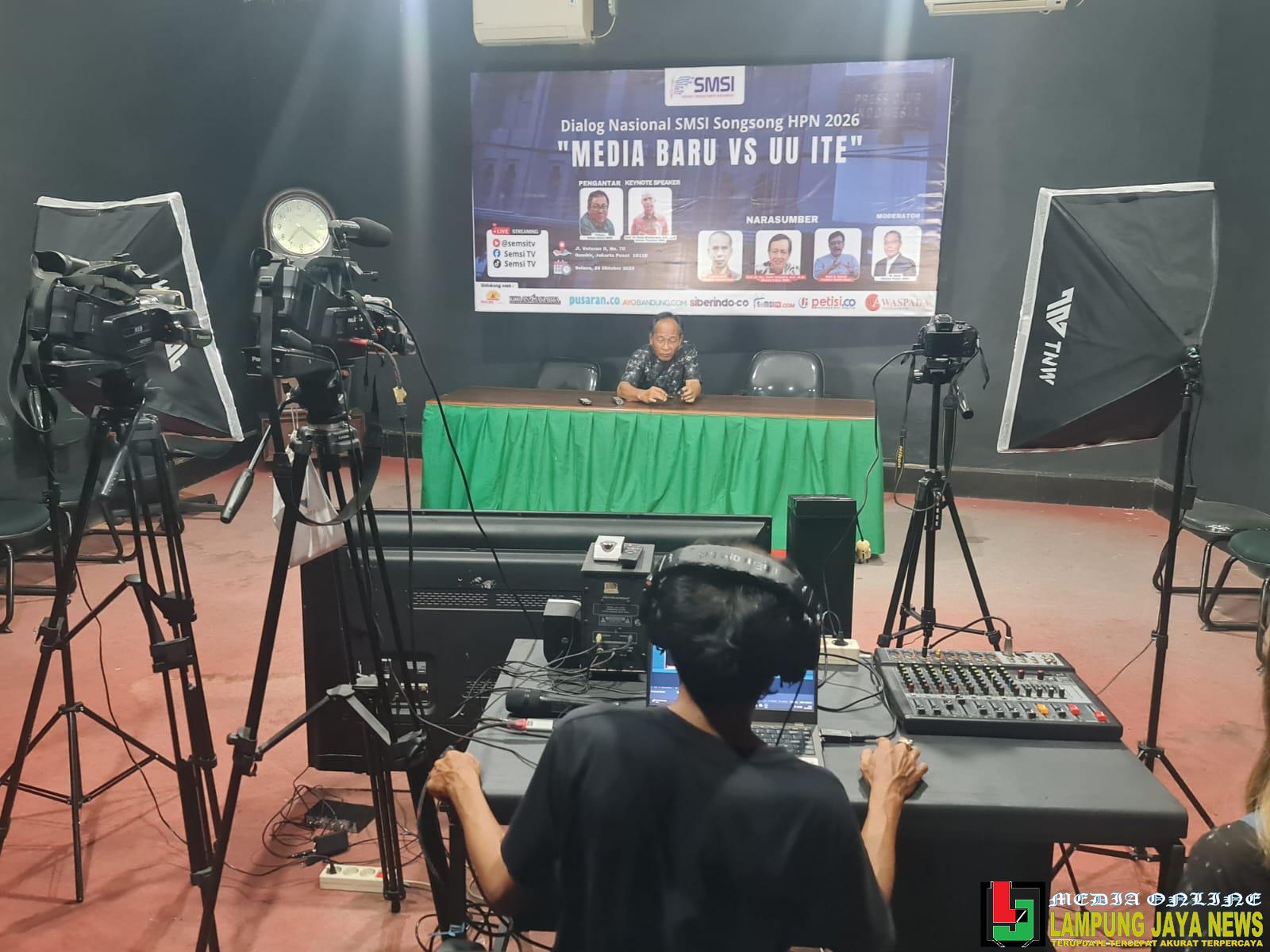 Diskusi Nasional SMSI Akan Mengupas Tuntas Media Baru dan UU ITE