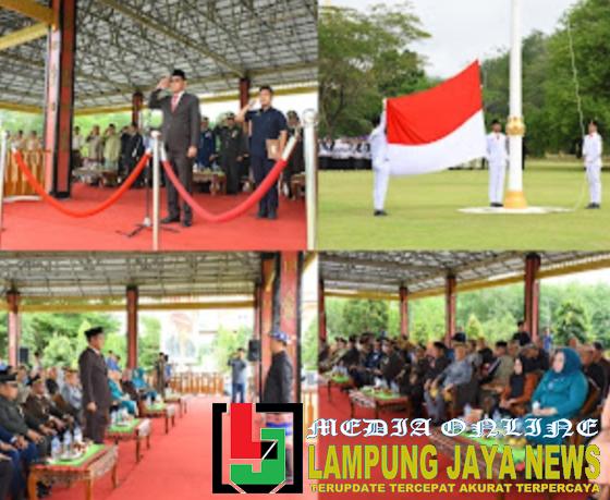 Wabup Nadirsyah Pimpin Upacara Hari Sumpah Pemuda Ke-97 di Tubaba