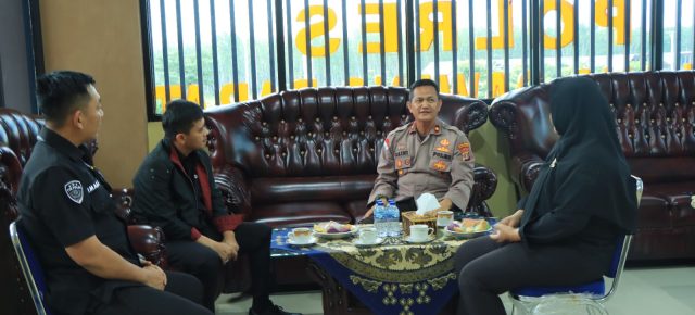 Polres Tulang Bawang Barat Terima Kunjungan Tim Divisi Teknologi Informasi Dan Komunikasi (TIK) Mabes Polri