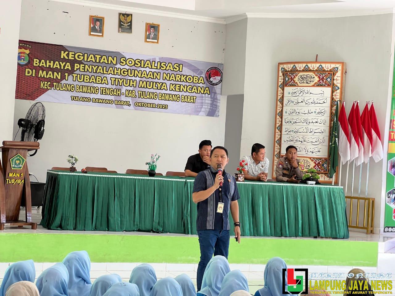 Dampingi Tim Direktorat Reserse Narkoba, Satresnarkoba Polres Tulang Bawang Barat Berikan Penyuluhan Tentang Bahaya Penyalahgunaan Narkoba Dampingi Tim Direktorat Reserse Narkoba, Satresnarkoba Polres Tulang Bawang Barat Berikan Penyuluhan Tentang Bahaya Penyalahgunaan Narkoba