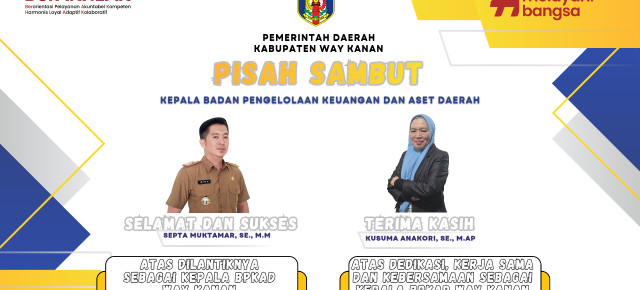 Pisah Sambut Kepala Badan Pengelolaan Keuangan dan Aset Daerah Pisah Sambut Kepala Badan Pengelolaan Keuangan dan Aset Daerah