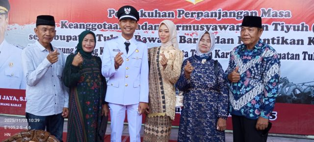 Afrika SH Resmi Dilantik Sebagai Kepala Tiyuh Karta Sari