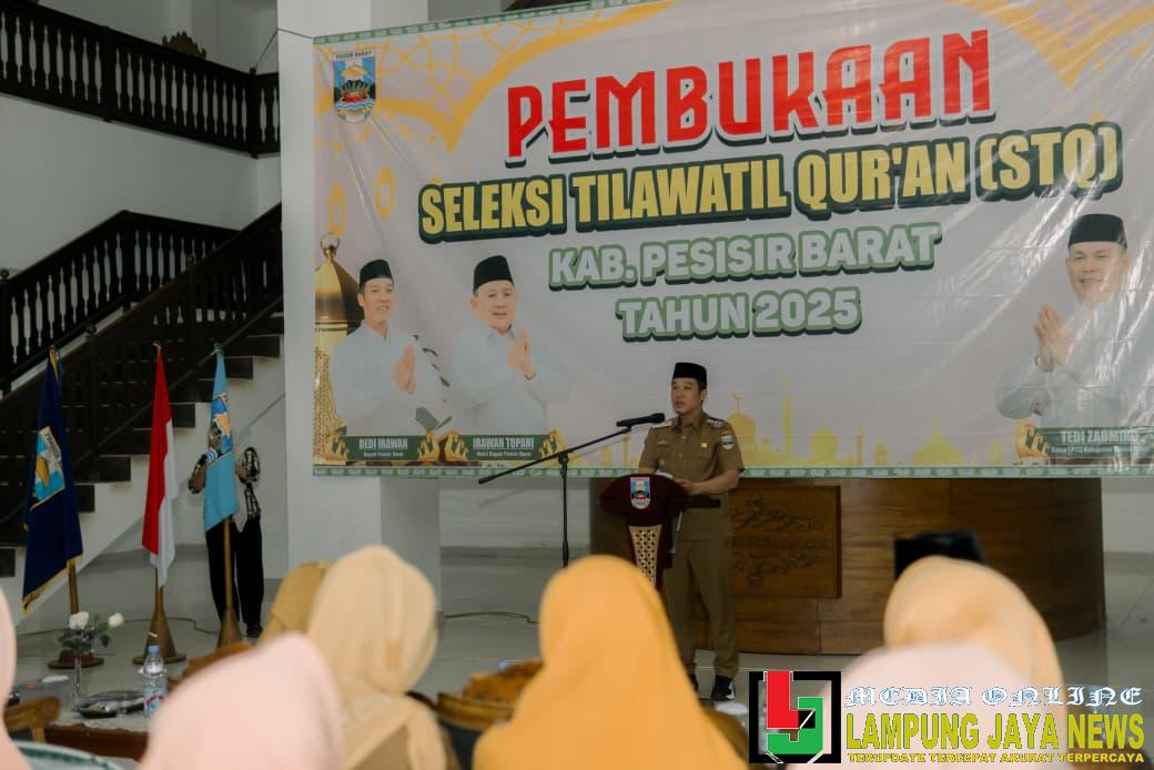 Buka Seleksi Tilawatil Quran 2025, Ini Pesan Bupati Dedi Irawan