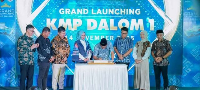KMP Dalom 1 Resmi Beroperasi, Lampung Perkuat Konektivitas Sumatra–Jawa