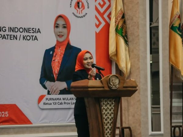 Purnama Wulan Sari Mirza Nahkodai YJI Lampung Periode 2025–2030