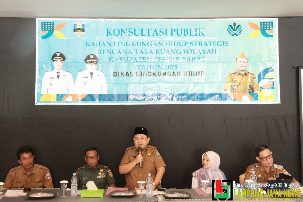 Wakil Bupati Irawan Topani Buka Kegiatan FKP II KLHS Penyusunan RTRW Kabupaten Pesibar Wakil Bupati Irawan Topani Buka Kegiatan FKP II KLHS Penyusunan RTRW Kabupaten Pesibar