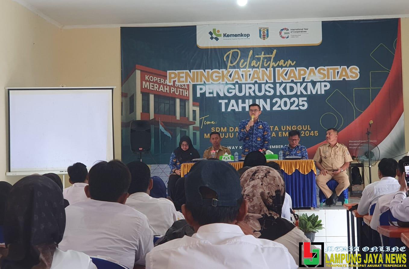 Tingkatkan Kapasitas SDM, Dr. Arie Anthony Thamrin, S.STP., M.IP., CGCAE., CGRE Membuka Pelatihan Bagi Pengurus KDKMP Tahun 2025 Tingkatkan Kapasitas SDM, Dr. Arie Anthony Thamrin, S.STP., M.IP., CGCAE., CGRE Membuka Pelatihan Bagi Pengurus KDKMP Tahun 2025