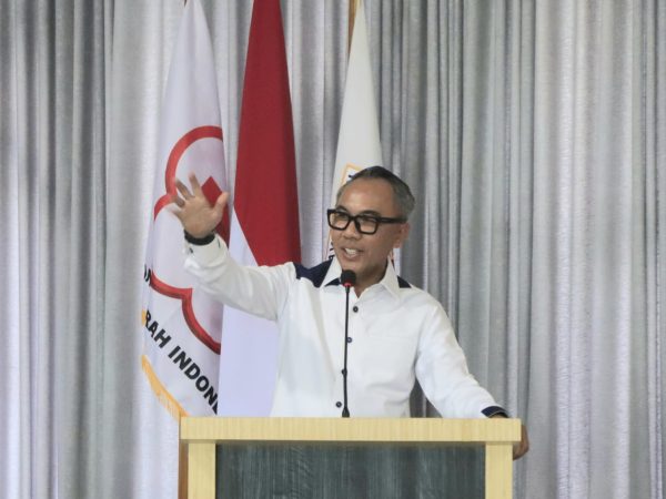 Dampingi Raden Adipati Surya, Ilham Fadli Siap Jalankan Misi Kemanusian Bersama PMI Way Kanan