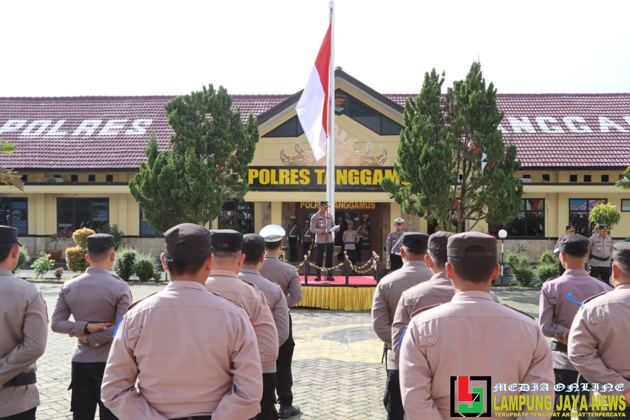 Polres Tanggamus Gelar Apel Pasukan Operasi Zebra Krakatau 2025 Polres Tanggamus Gelar Apel Pasukan Operasi Zebra Krakatau 2025