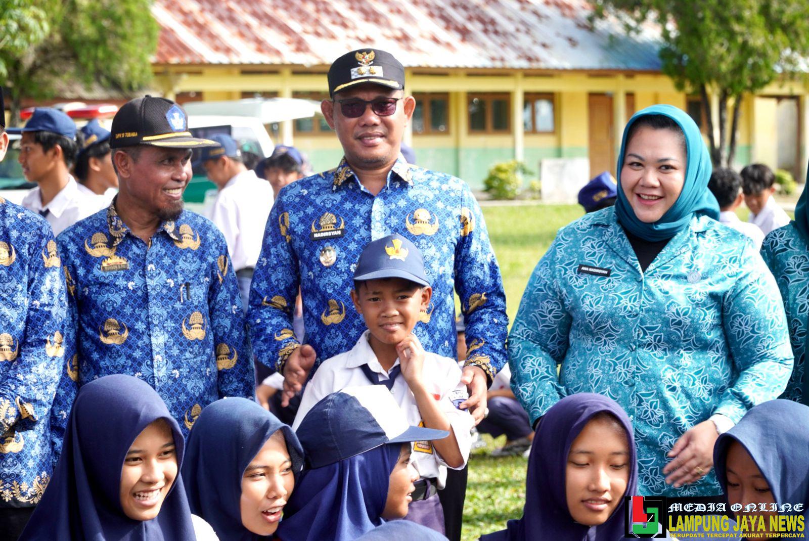 Wakil Bupati Tubaba Tekankan Pentingnya Pendidikan Karakter dalam Program Forkopimda Masuk Sekolah