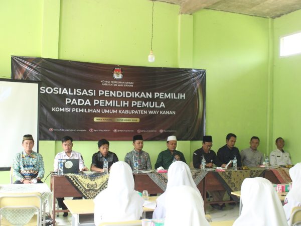 Tingkatkan Partisipasi Masyarakat, KPU Way Kanan Gencar Ajak Generasi Muda Kenali Pemilu