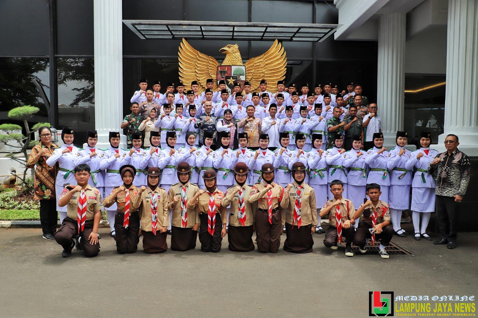 Tanamkan Jiwa Pancasila untuk Kader Pemimpin Masa Depan, Parosil Mabsus Ajak Paskibraka Lampung Barat Ke BPIP