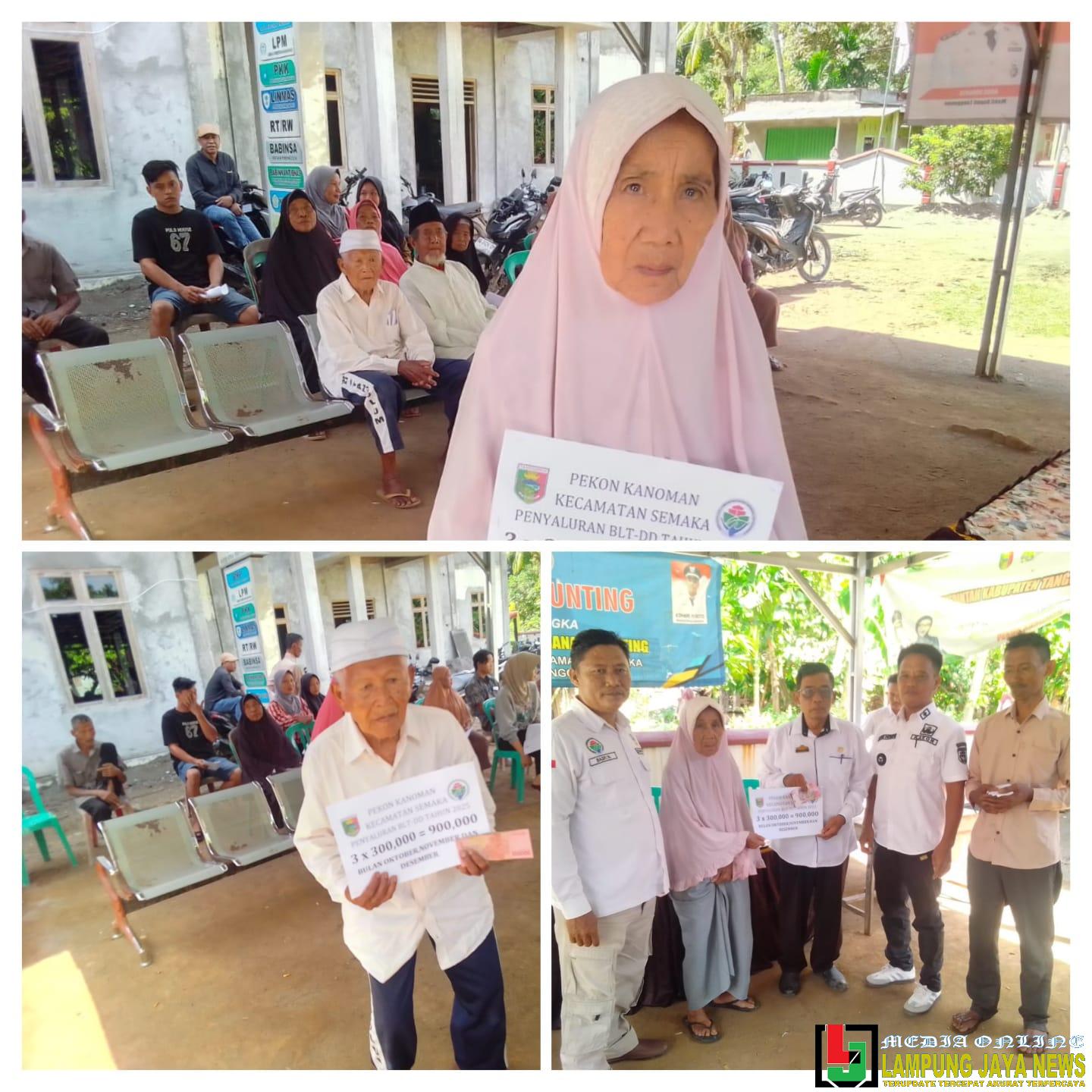 20 KPM Terima BLT DD Tahap IV Pekon Kanoman 20 KPM Terima BLT DD Tahap IV Pekon Kanoman