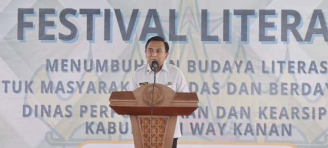 Untuk Pertama Kali, Dinas Perpusatakaan dan Arsip Kabupaten Way Kanan Gelar Semarak Festival Literasi 2025