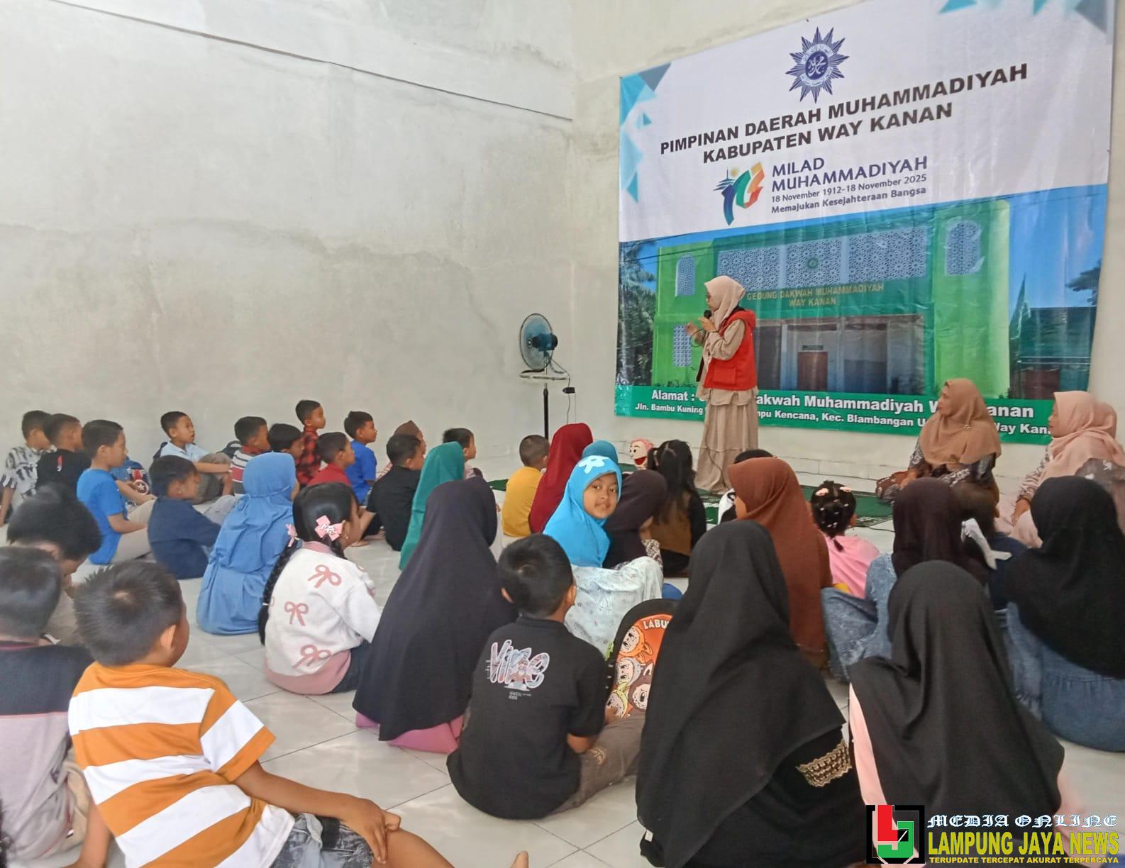 Muhammadiyah Way Kanan Hidupkan Peringatan Milad di Gedung Dakwah 