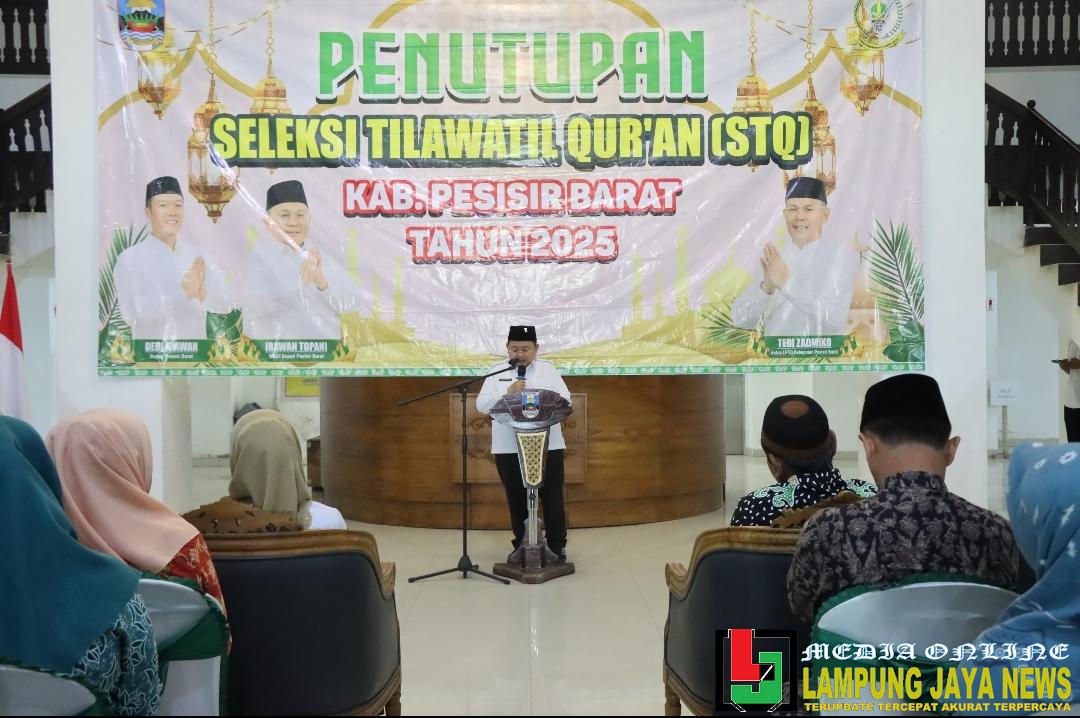 Tutup STQ Tahun 2025, Wakil Bupati Irawan Topani Apresiasi Panita Pelaksana dan Ucapkan Selamat Kepada Para Pemenang Tutup STQ Tahun 2025, Wakil Bupati Irawan Topani Apresiasi Panita Pelaksana dan Ucapkan Selamat Kepada Para Pemenang