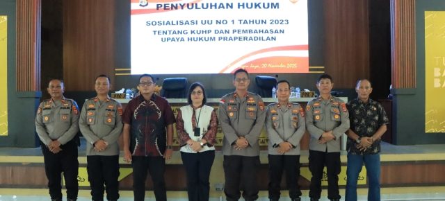 Polres Tulang Bawang Barat Gelar Sosialisasi Hukum UU Nomor 1 Tahun 2023 tentang KUHP dan Pembahasan Upaya Hukum Praperadilan Polres Tulang Bawang Barat Gelar Sosialisasi Hukum UU Nomor 1 Tahun 2023 tentang KUHP dan Pembahasan Upaya Hukum Praperadilan