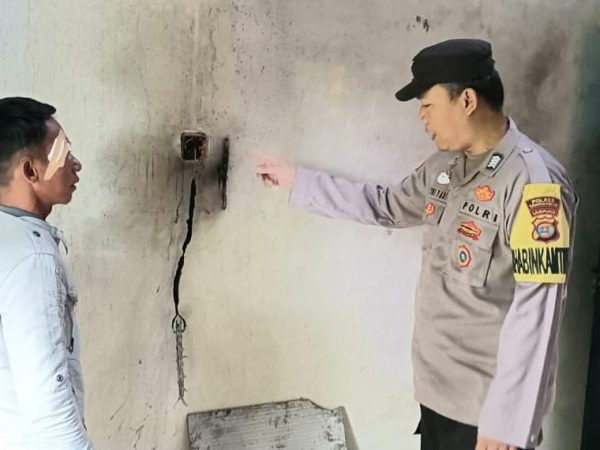 Polsek Pematangsawa Identifikasi Kebakaran di Rumah Warga