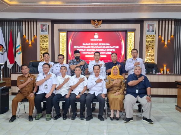 Komitmen Dalam Sajikan Data Pemilih Yang Akurat, KPU Way Kanan Gelar Rapat Pleno PDPB Trowulan IV Tahun 2025