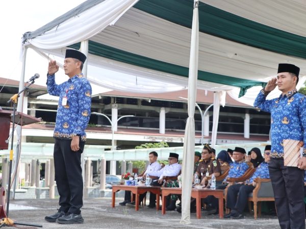 Asisten III Armen Qodar Pimpin Upacara Peringatan HUT Korpri Ke-54