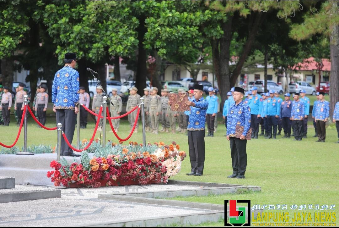 HUT Ke-54 KORPRI di Lampung Barat : "Pengabdian ASN, Kepedulian Lingkungan, dan Transformasi Kesehatan Warnai Peringatan Tiga Momentum Nasional